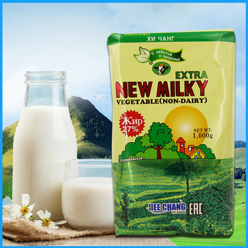 韩国进口南韩植物奶粉烘培成人中老年全脂脱脂全家营养奶粉