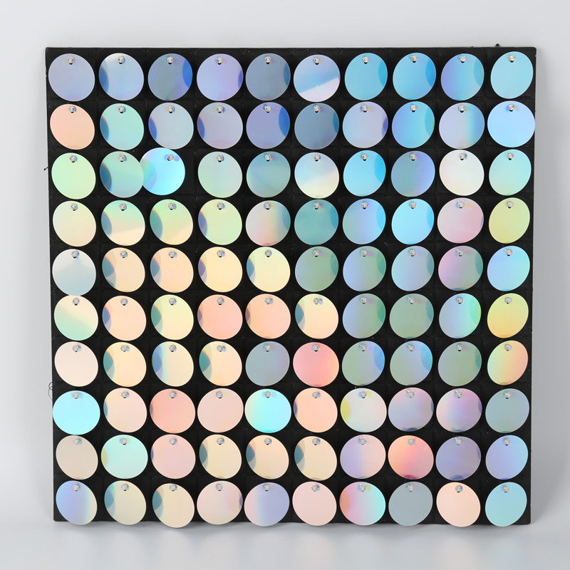 亮片扣板广告牌门头炫彩风动板闪亮三维扣板背景墙装饰板风动扣板