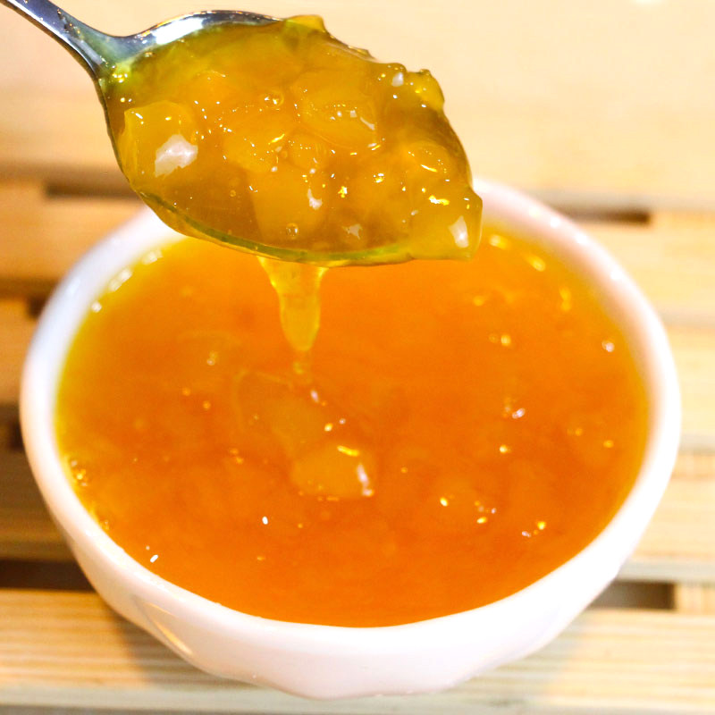 凤梨盾皇果酱果肉肉果蛋糕冰沙刨冰奶茶茶店果酱