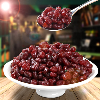 糖纳红豆粒5斤装 蜜蜜豆熟红豆甜品珍珠奶茶红豆烘焙专用原料批发