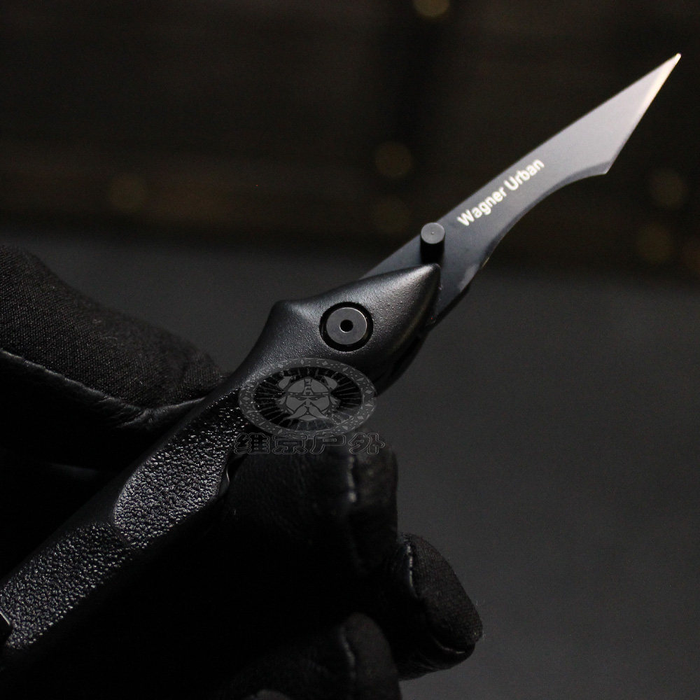 德国boker博克 都市生存 随身edc迷你小折刀铝柄带破窗锥