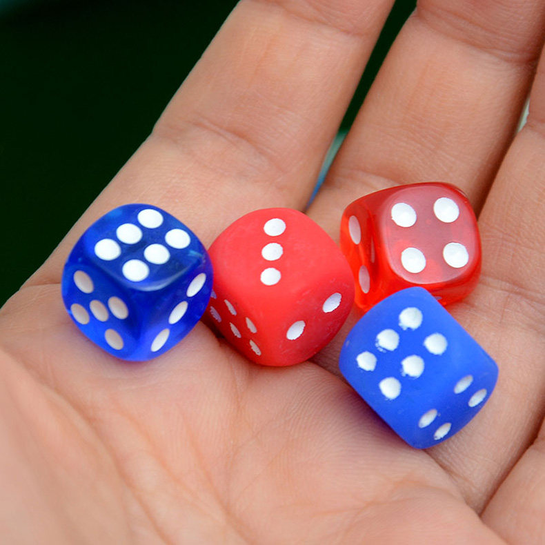 骰子麻将机专用筛子麻将桌配件操作静音水晶晶色更多棋牌及配件