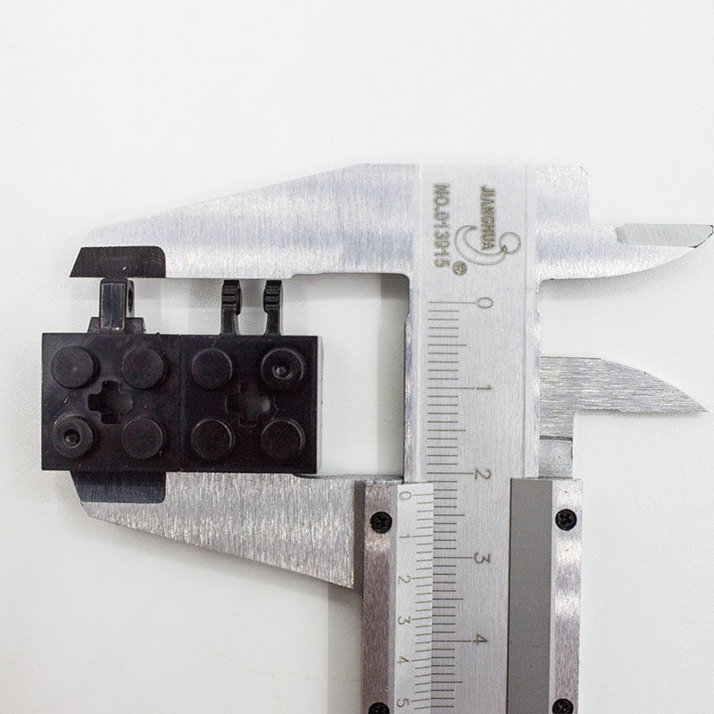 兼容乐高4090230389国产科技教育积木零件2x2单侧铰链塑料积木