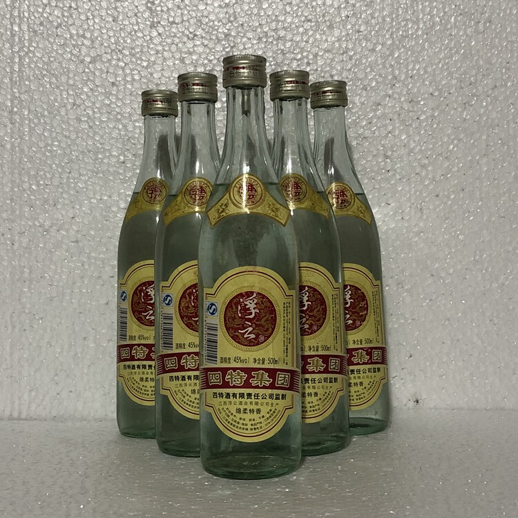 四特酒2012年四特酒浮云45度纯粮食白酒500ml12瓶特香型包邮