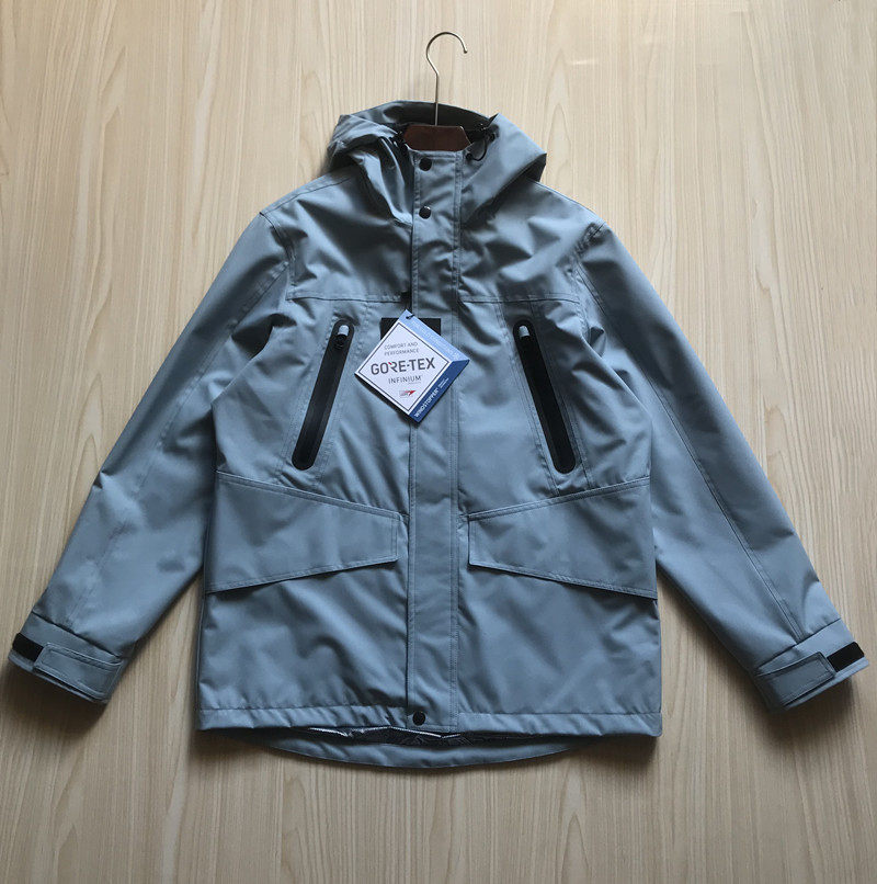 goretex面料omniheat反射春秋秋季户外连帽防水机能夹克