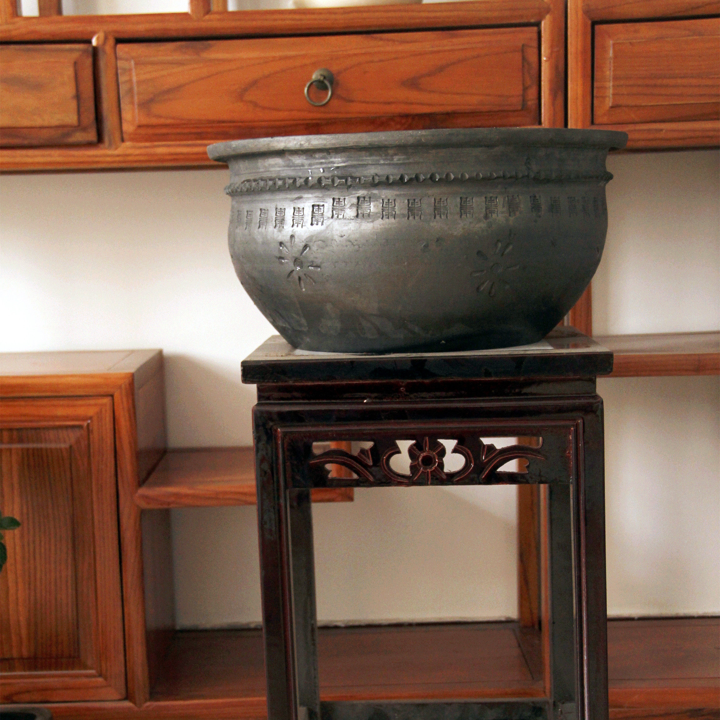 鱼缸手工瓦盆澄浆培盆盆水养鱼乌龟瓦缸陶瓷鱼缸