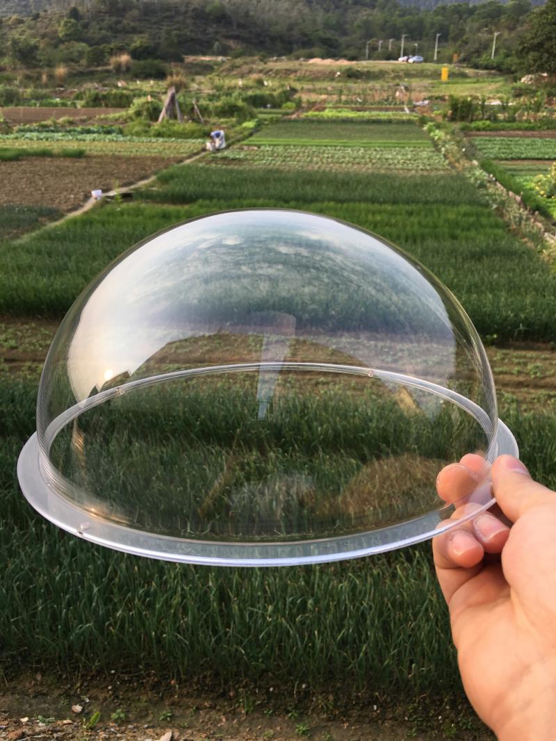 定制新款亚克力半球罩有机玻璃罩子防尘罩半圆形透明塑料球展示罩