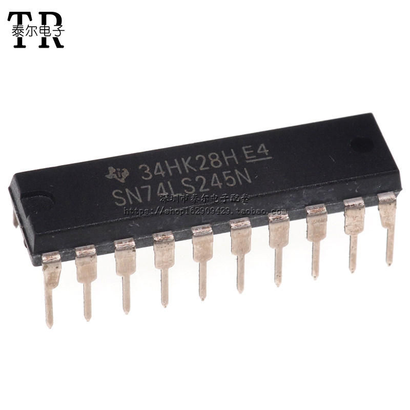 直拍直插sn74ls245n74ls245dip20八同三态总线收发器芯片