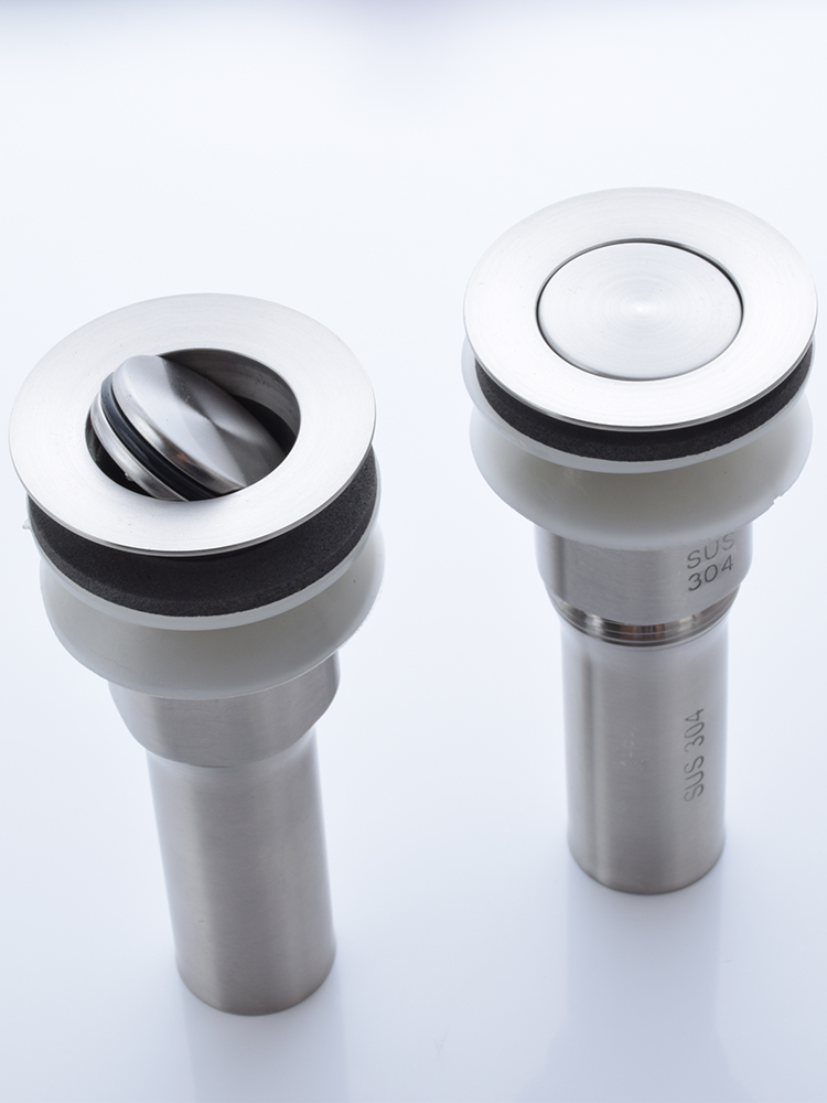 304不锈钢加厚面盆洗脸盆防臭下水器防臭漏水塞排水软管配件 - 亿源