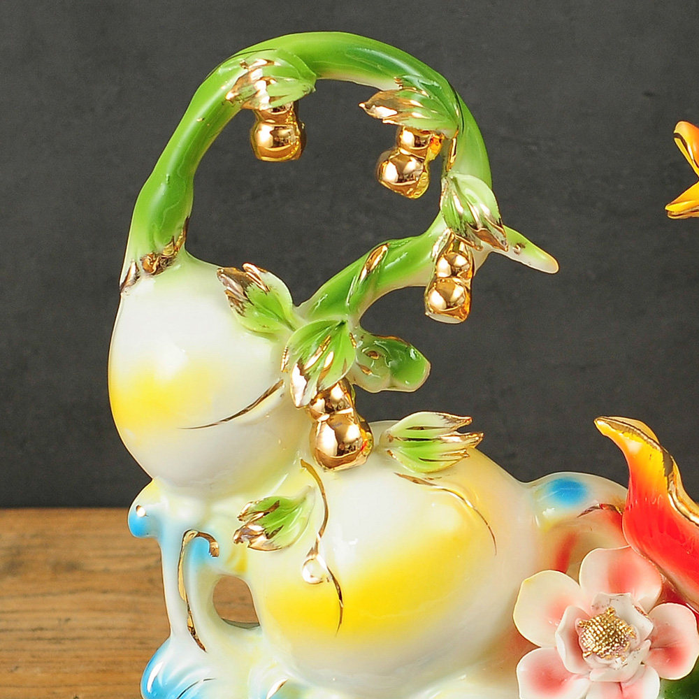 简约摆件葫芦白菜陶瓷家居家居装饰装饰品客厅电视柜摆件