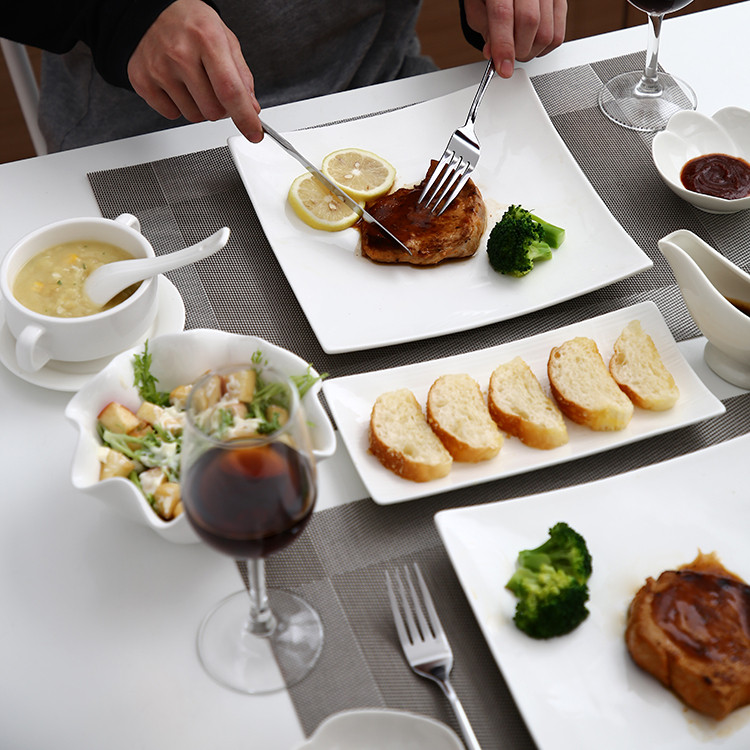 牛排西餐餐具全套家用刀叉套装欧式简约双人盘