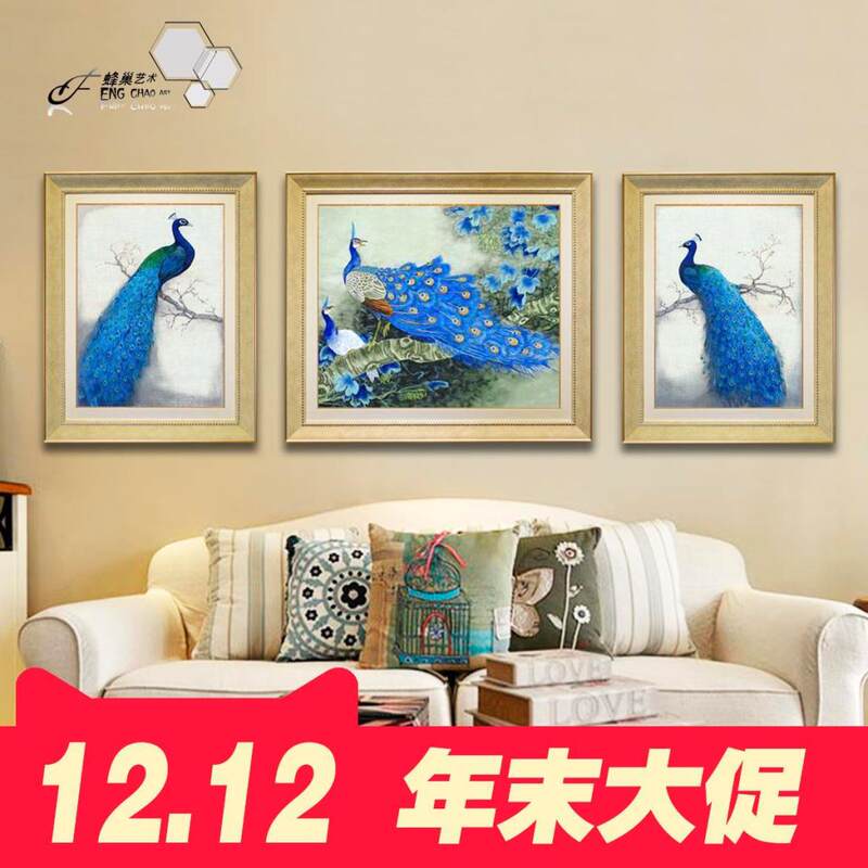 现售逐鹿生财美式餐厅沙发客厅装饰画