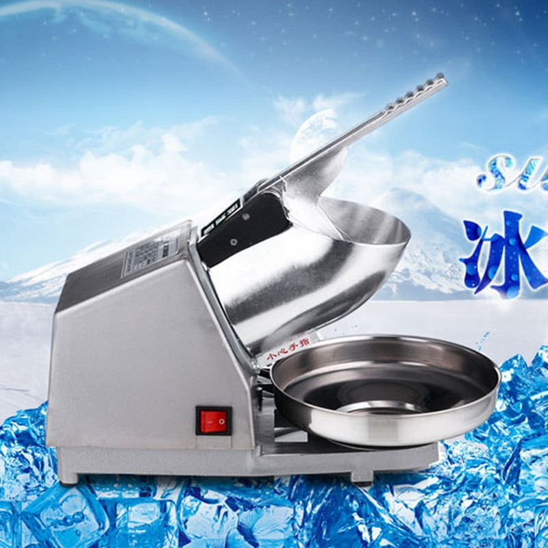 商用碎冰机奶茶茶店雪花刨冰机高速大功率沙冰沙机刨冰机
