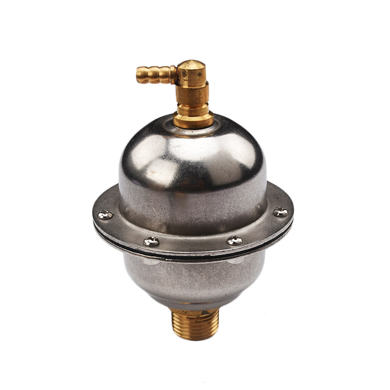 304不锈钢立式排气阀 新型排气阀 地暖气锅炉热水管道自动放气阀