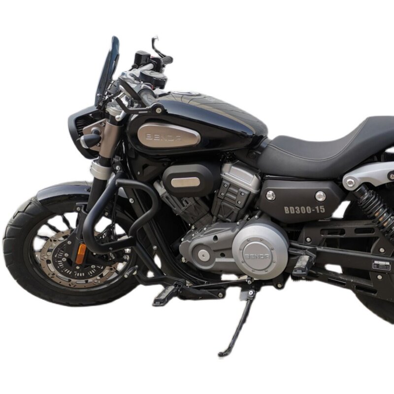 适用于奔达金吉拉改装保险杠bd300-15货架靠背边包支架摩托车保险杠