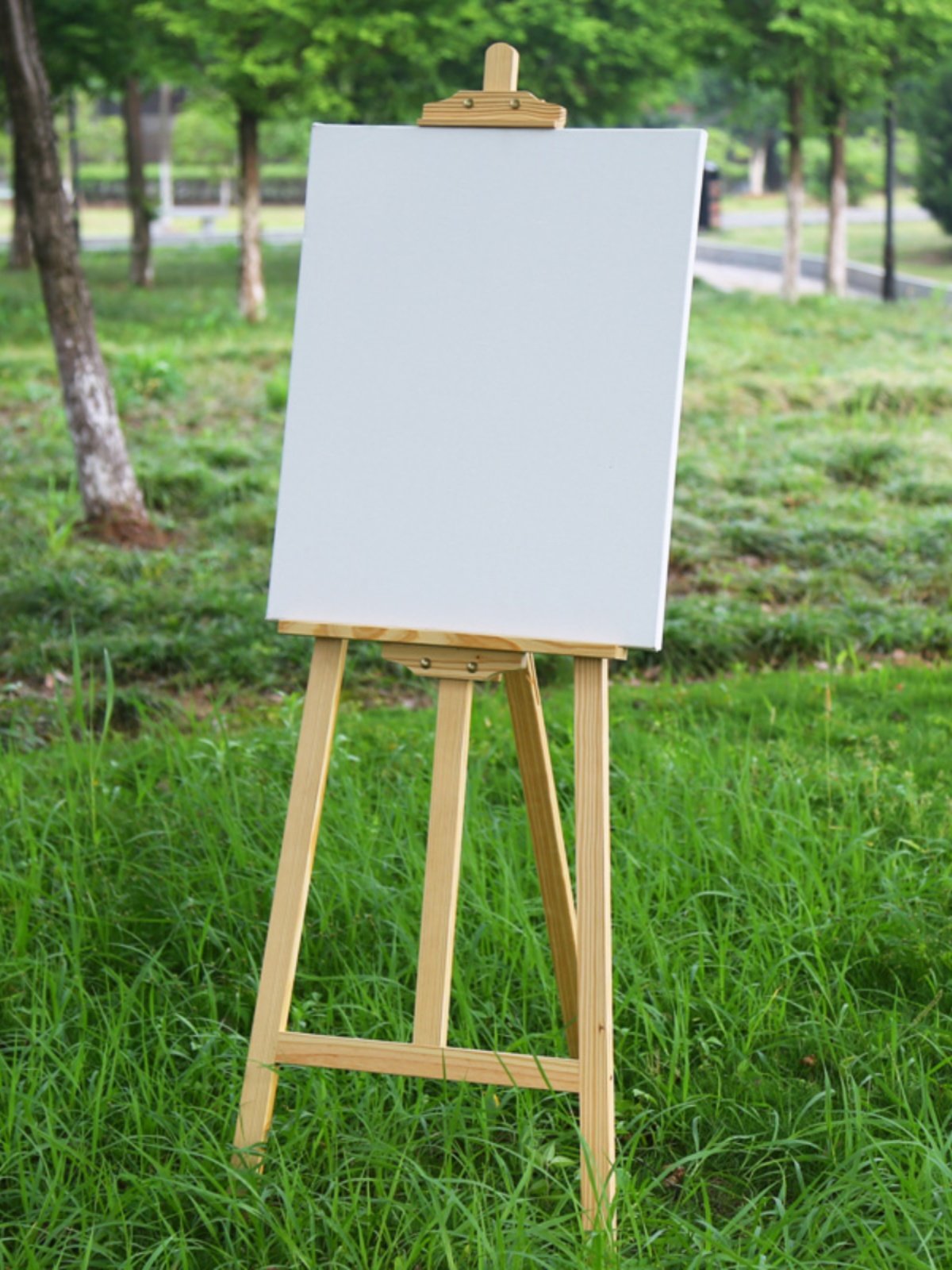 画架1.5米松木油画美术素描写生画板木质广告画板