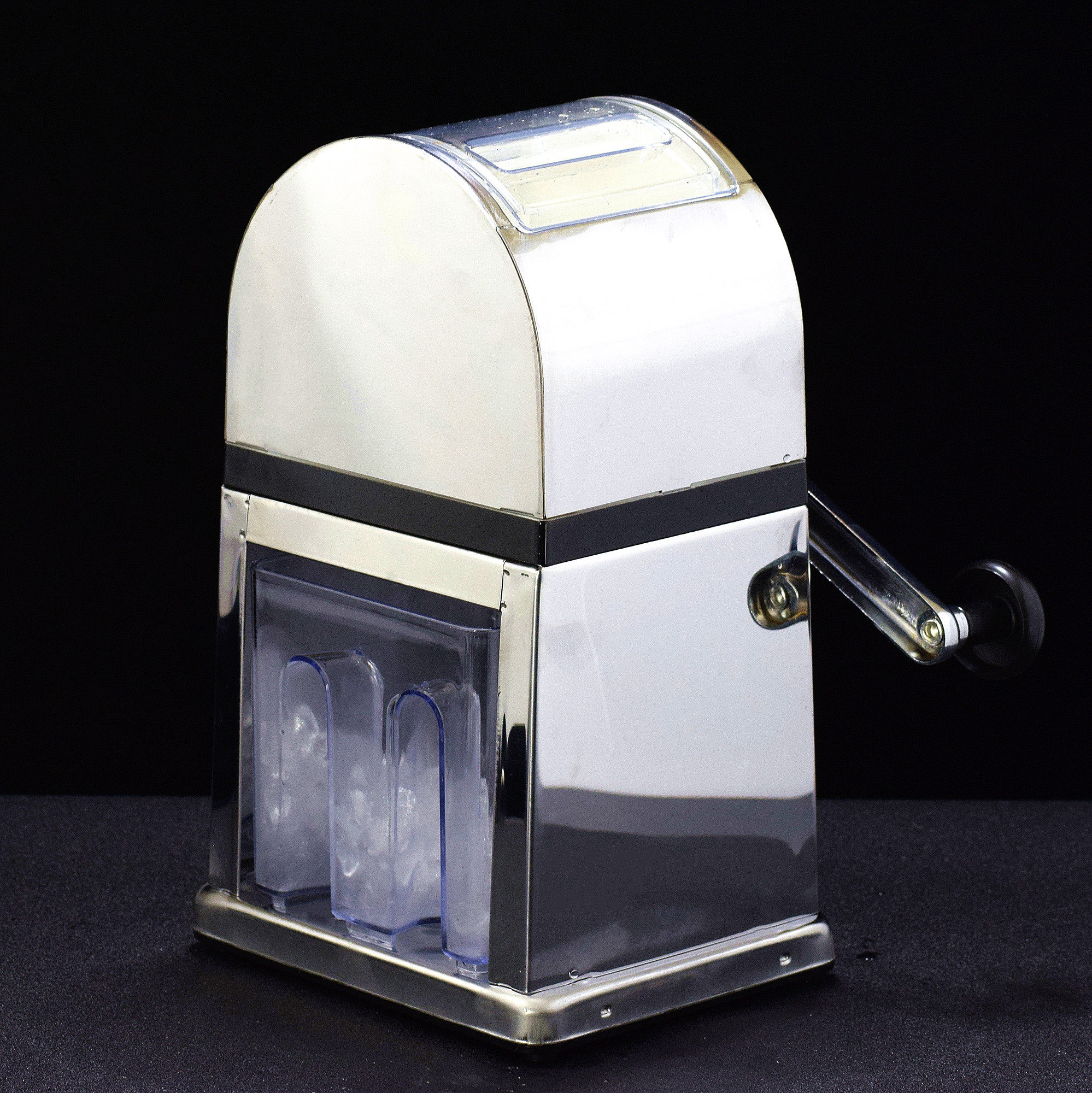 碎冰机酒吧专业调酒工具手动颗粒冰块手摇刨冰机家饰软装搭配套装