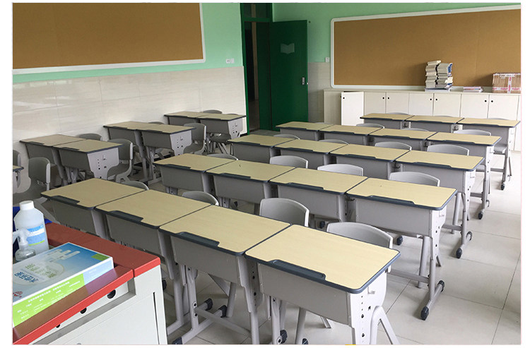 课桌椅育才中小学生组合套装升降家用写字培训辅导课桌椅