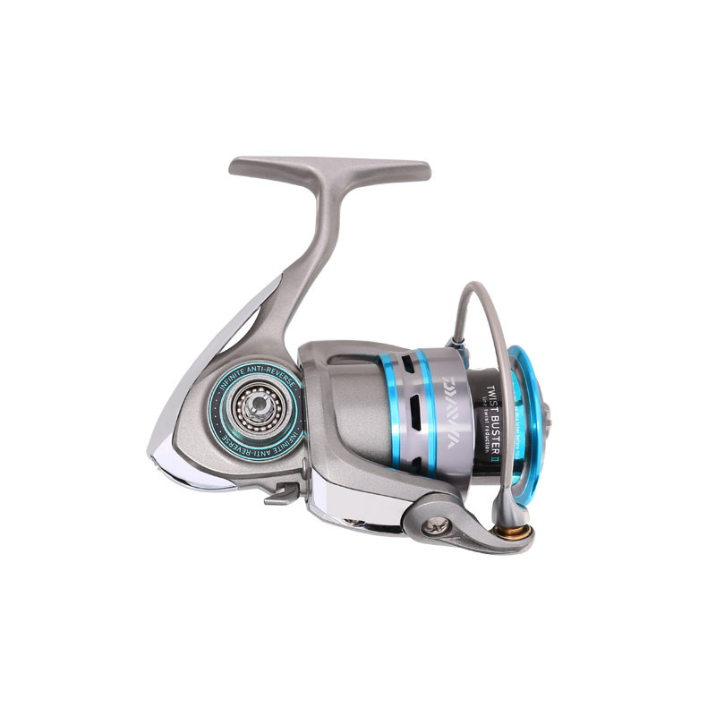 daiwa/达亿瓦鱼轮纺车轮全金属路亚远投矶钓海竿进口达瓦渔轮渔具