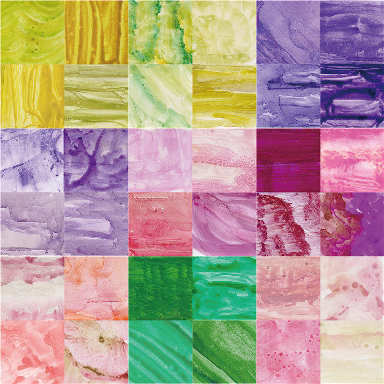 265号精美水彩背景手绘文艺唯美渐变色彩ai图片素材设计eps矢量