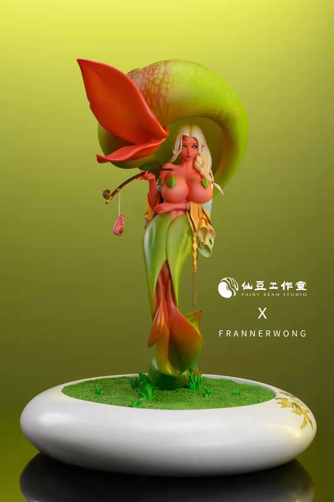 预售仙豆工作室草姬系列第二瓶子限量雕像手办