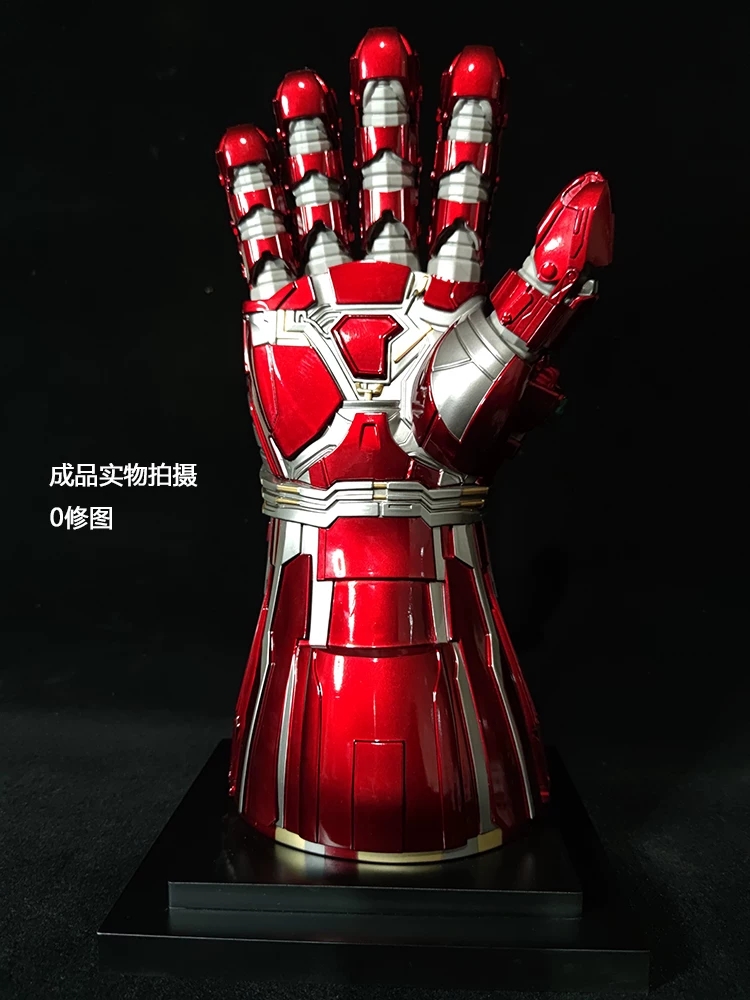 穿戴可穿金属浩克现货手套纳米钢铁侠展架送展手办