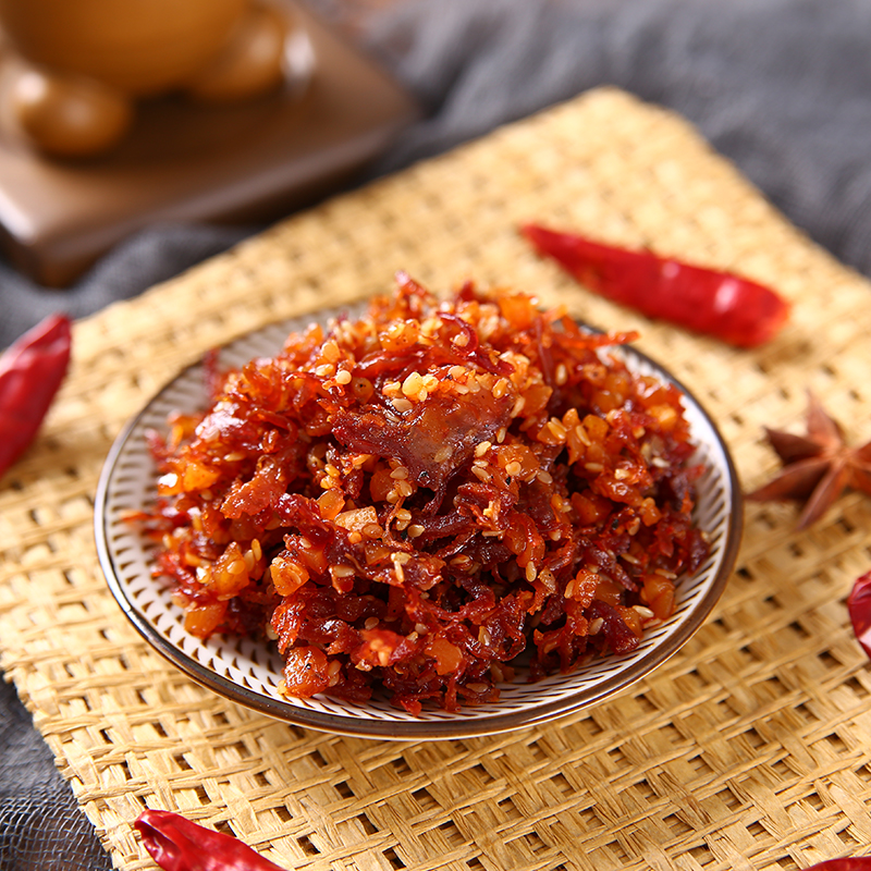 零食重庆特产小吃妹子麻辣五香灯影牛肉肉丝牛肉类