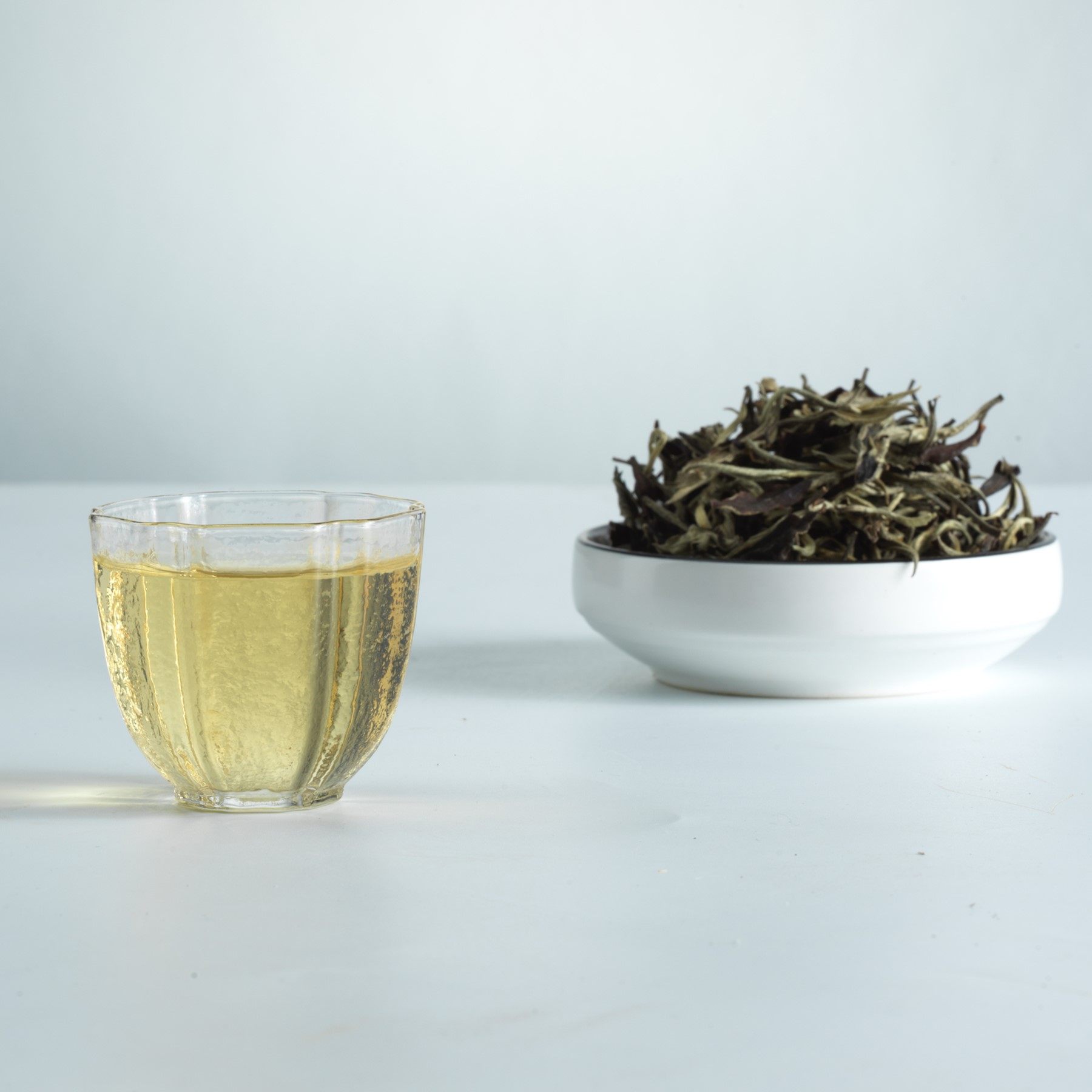 n21云南月光白罐装罐装散茶100g景迈山古树白茶其它白茶