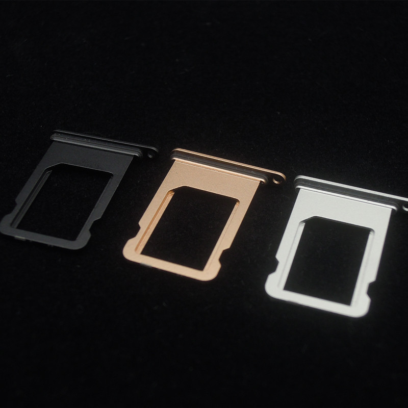 手机sim卡托金属卡槽适用于苹果iphone8pplus手机零部件