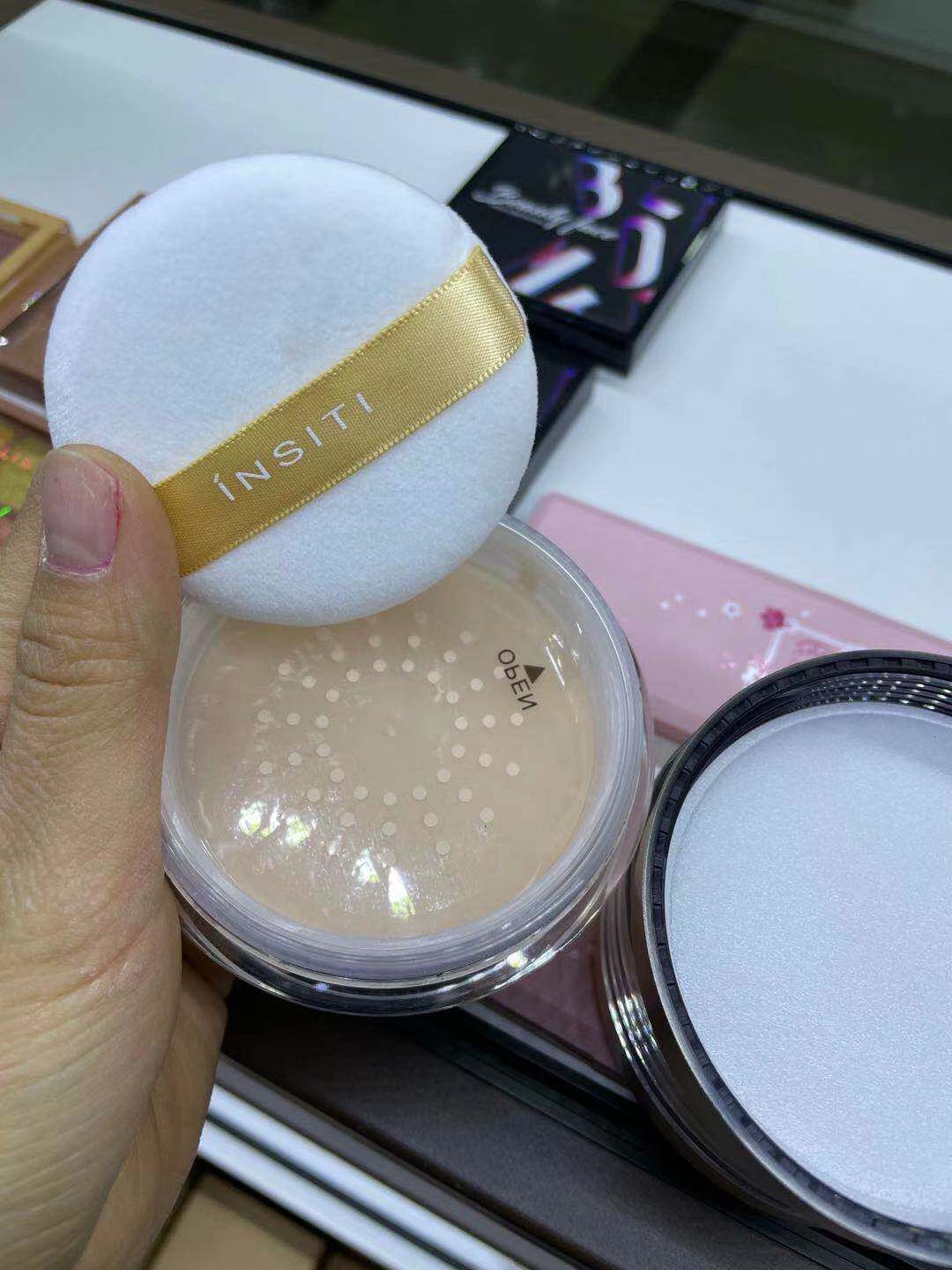 伊诗婷1发学生妆控不脱清透妆粉粉定粉散巧蜜蜜粉