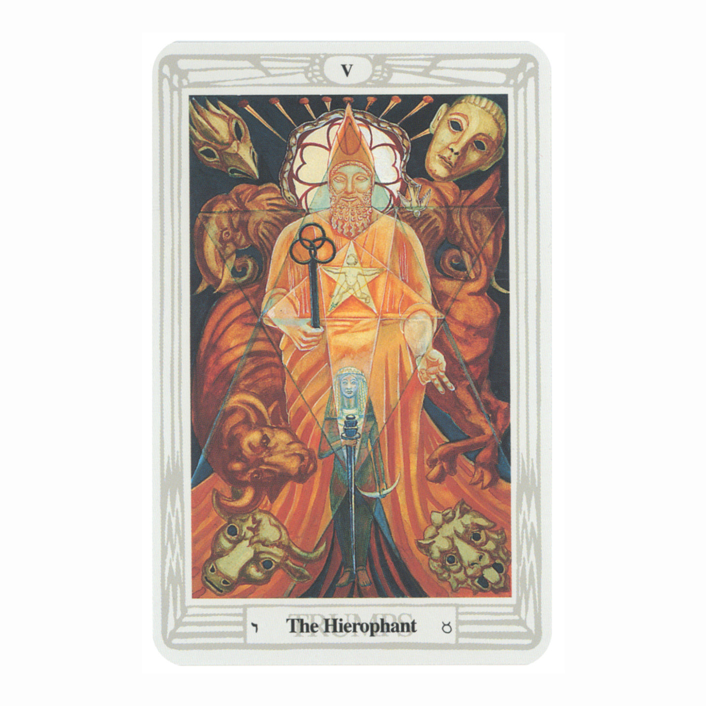 进口正版现货透特托特塔罗thothtarot桌游卡牌