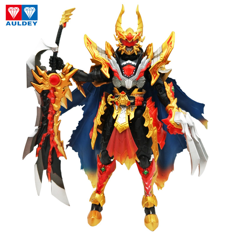 正版奥迪双钻珍藏进化版捕王铠甲勇士可动人偶带支架手办玩具模型