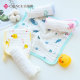 Jieliya baby saliva towel, bib, cotton gauze, baby square, newborn face towel, 10-pack Jieliya baby saliva towel, bib, cotton gauze, baby square, newborn face towel, 10-pack
