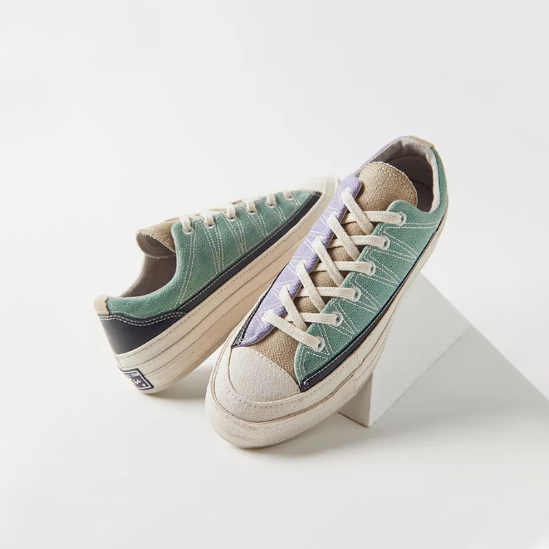 converse匡威1970s鸳鸯双色拼接男女休闲板鞋帆布鞋171548c