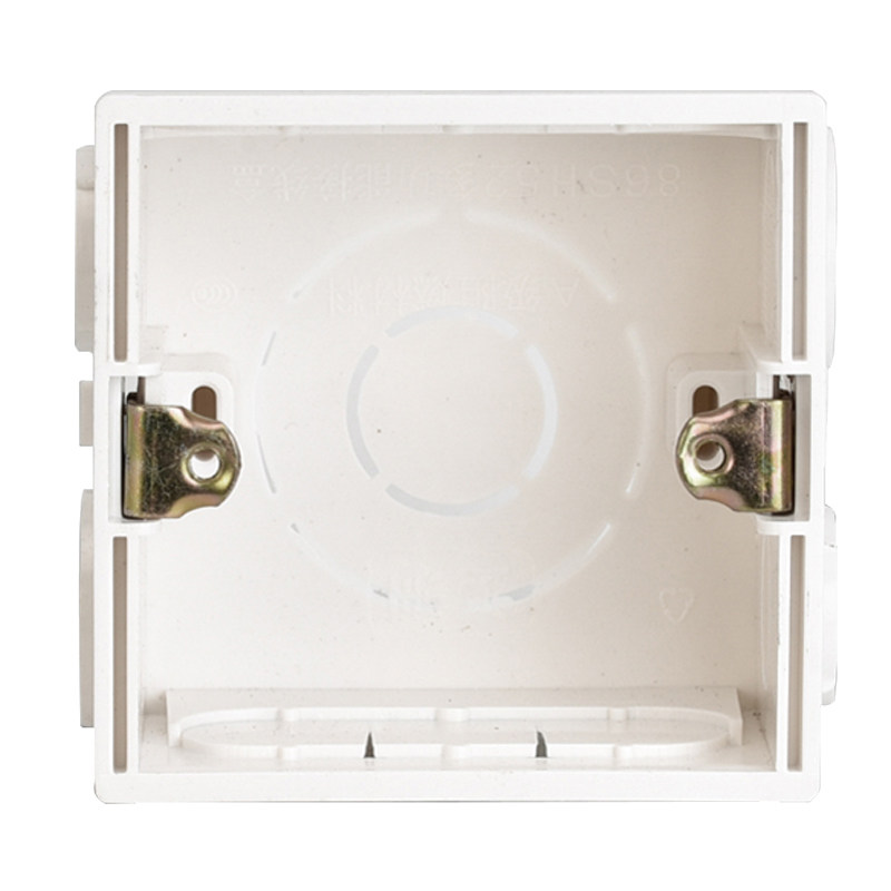 86型通用底盒开关插座暗盒家用防阻燃暗装接线盒下线盒拼装