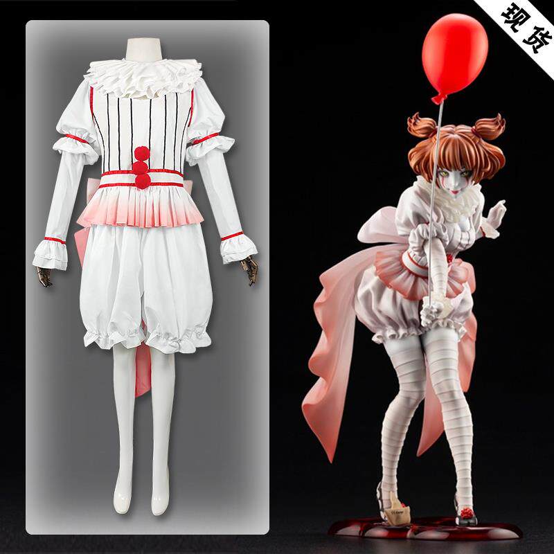 小丑回魂coshorror美少女潘尼怀斯性转万圣节造型cosplaycosplay女装