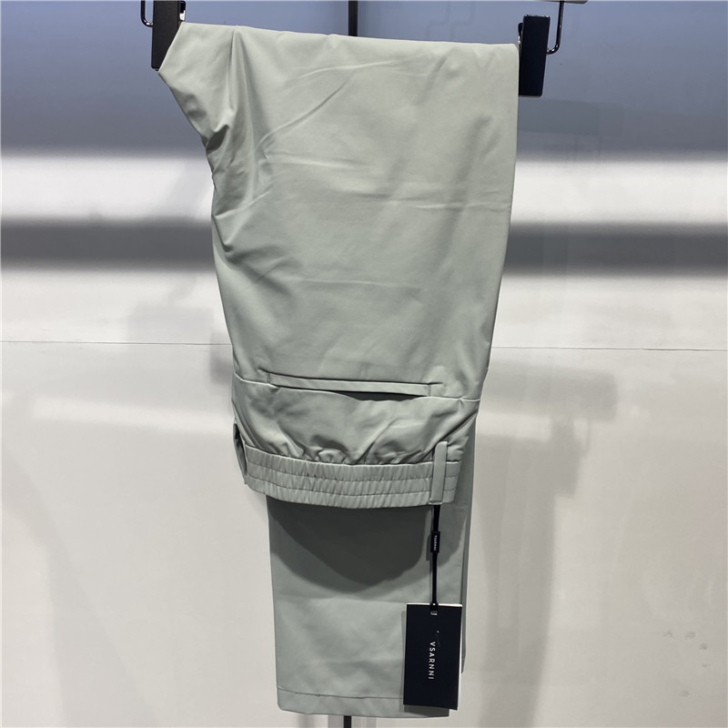 华萨尼轻奢男装品牌 男士夏季薄款 时尚休闲 直筒宽松休闲裤 处理