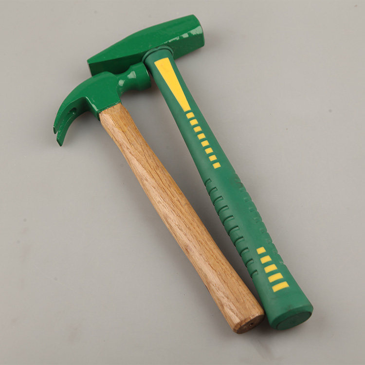 锤子榔头钳工鸭脚锤扁木柄铁锤羊角电工锤小电工锤