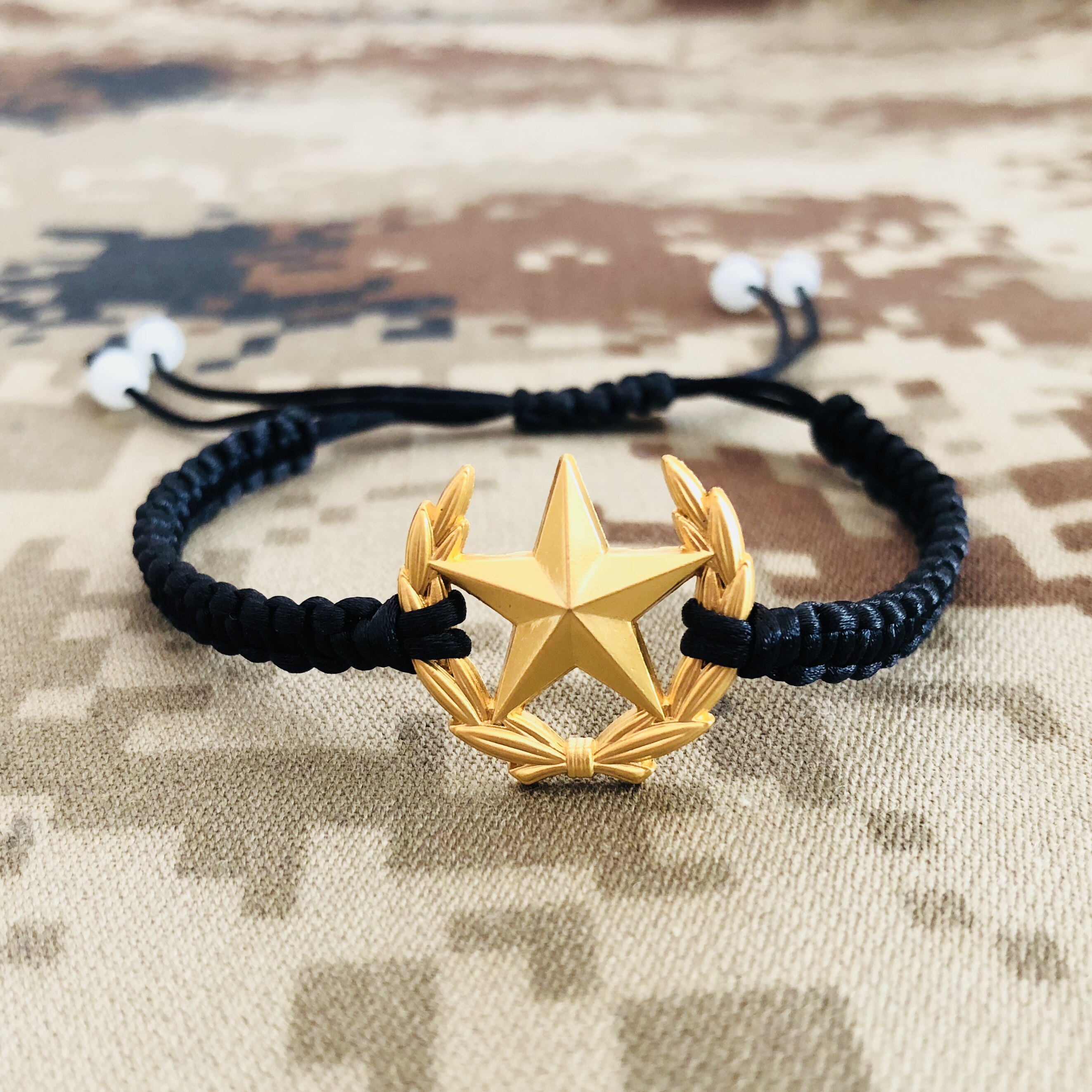 领花手链军人纪念品领花项链戒指军人兵哥哥军恋军嫂红绳饰品