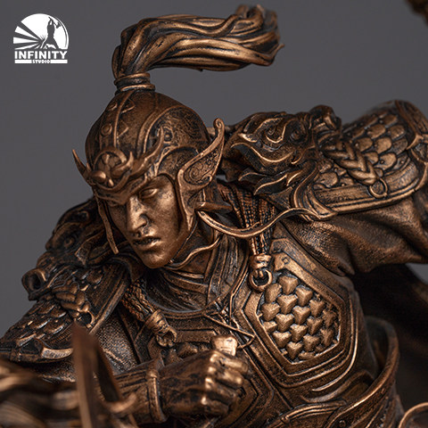 现货开天工作室三国群雄系列赵云收藏雕像家装手办