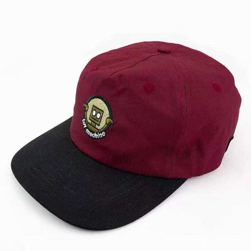 美国正品toymachine滑板青少年棒球帽弯檐hiphop帽子帽子