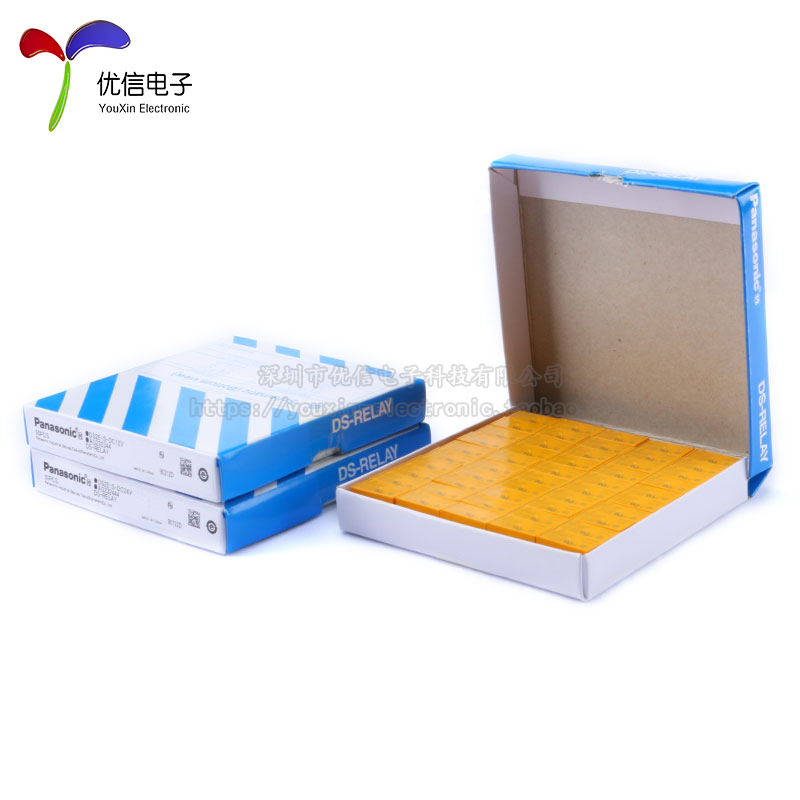 原装正品 松下继电器 DS2E-S-DC5V DC12V DC24V 两开两闭 2A 8脚 - 图0