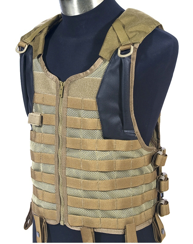 战术flyye翔野molle三角洲网面水袋背心含内tactk战术背心