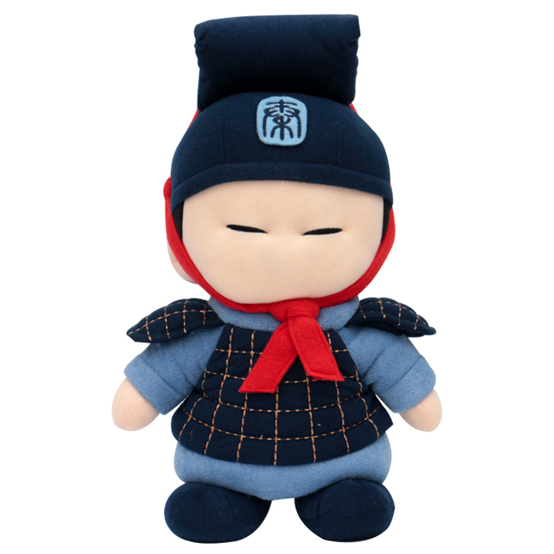 兵马俑摆件纪念品卡通玩偶公仔秦亲宝贝陕西西安旅游老外泥人