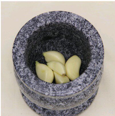 石蒜臼子蒜泥器蒜窝子药杵打磨蒜臼子家用药臼大号捣蒜盅器干辣椒