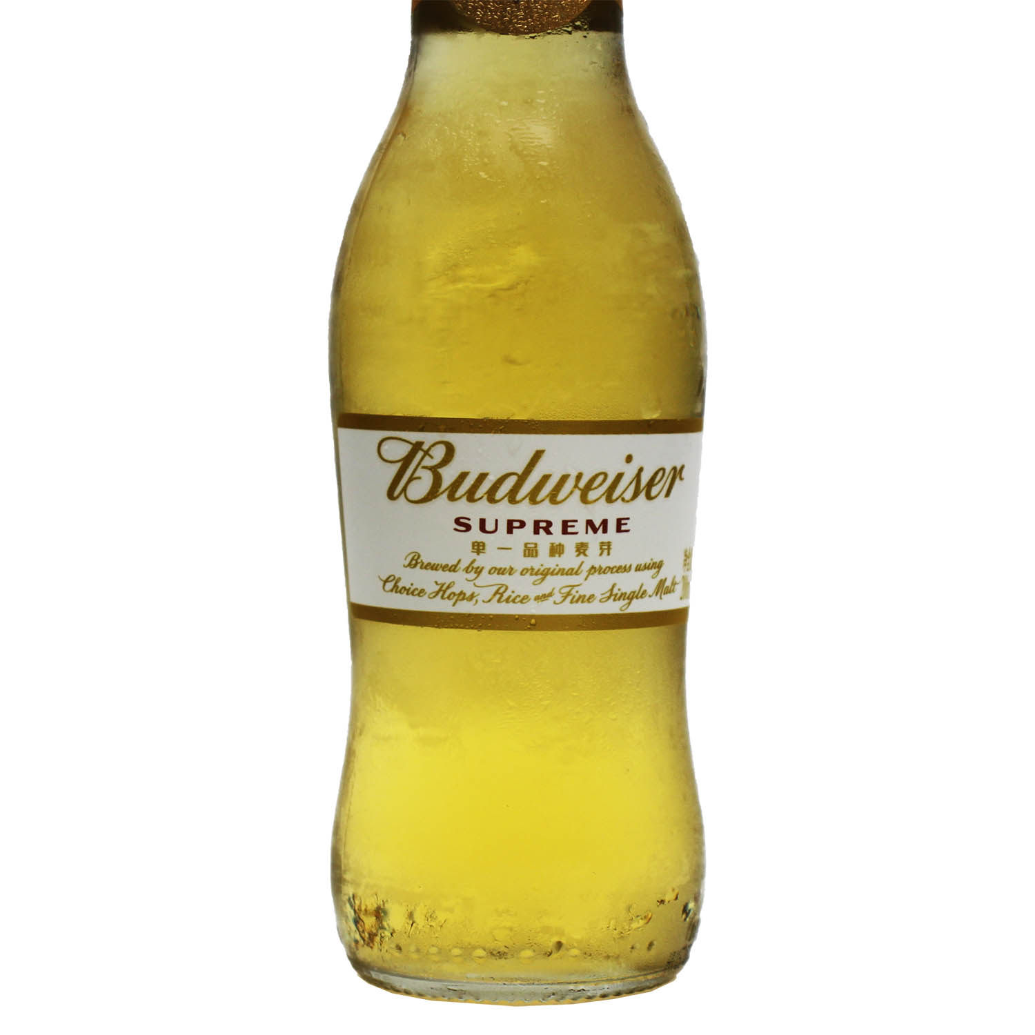 百威金樽啤酒单一品种麦芽200mlx624瓶迷你玻璃瓶中浓度黄啤