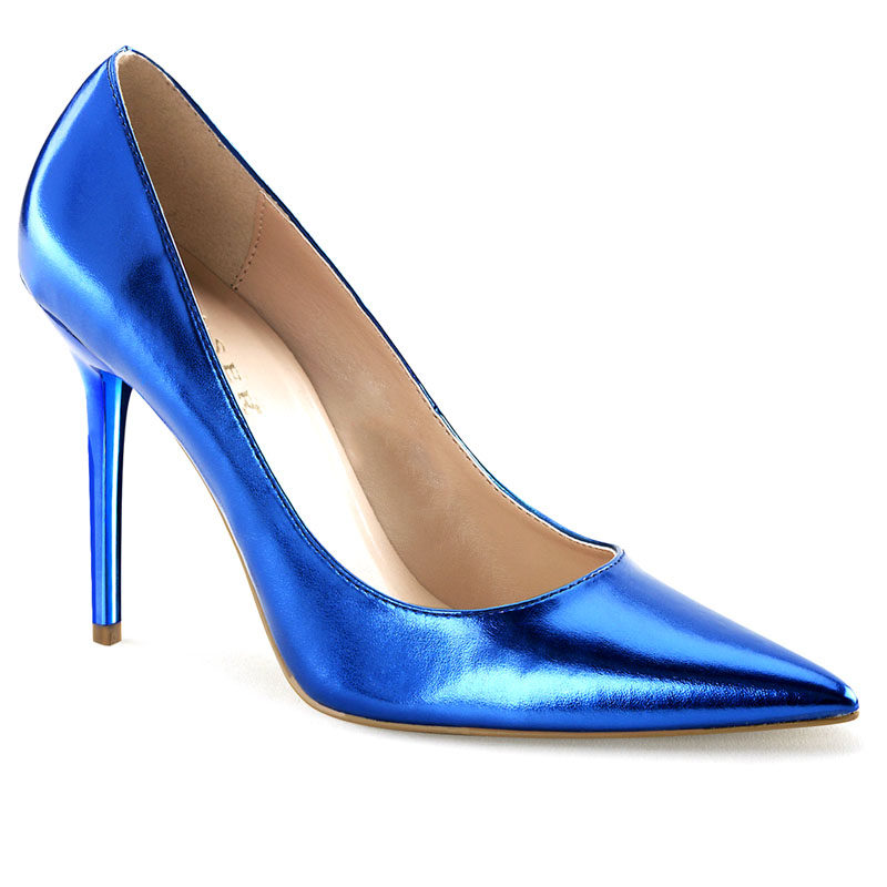 美国热卖pleaser10cm多色可选低帮鞋浅口箭头高跟鞋单鞋单鞋