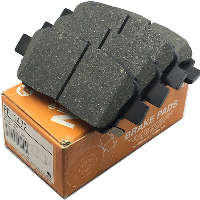 日本nbk日清纺威乐威志骏派d60威姿04年花冠刹车片