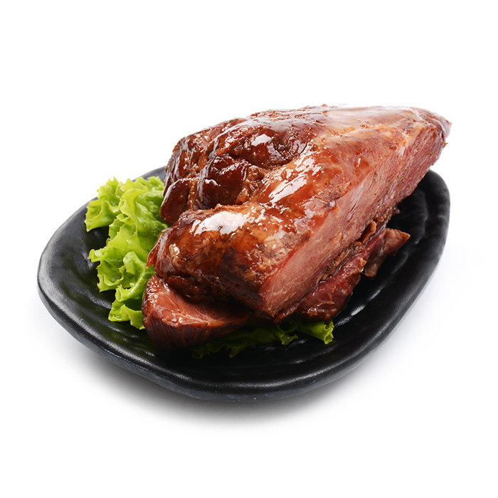 山东卤味熟食新鲜猪腱五香2袋博山200g猪肉猪肉类