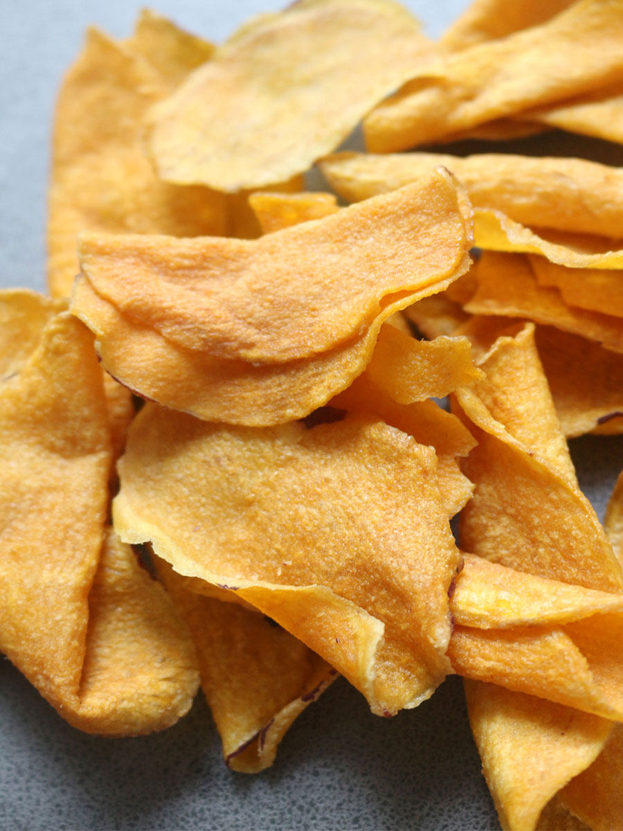 地瓜脆片薄香 蜜薯片红薯片 煲剧网红零食 少油少甜原味250g